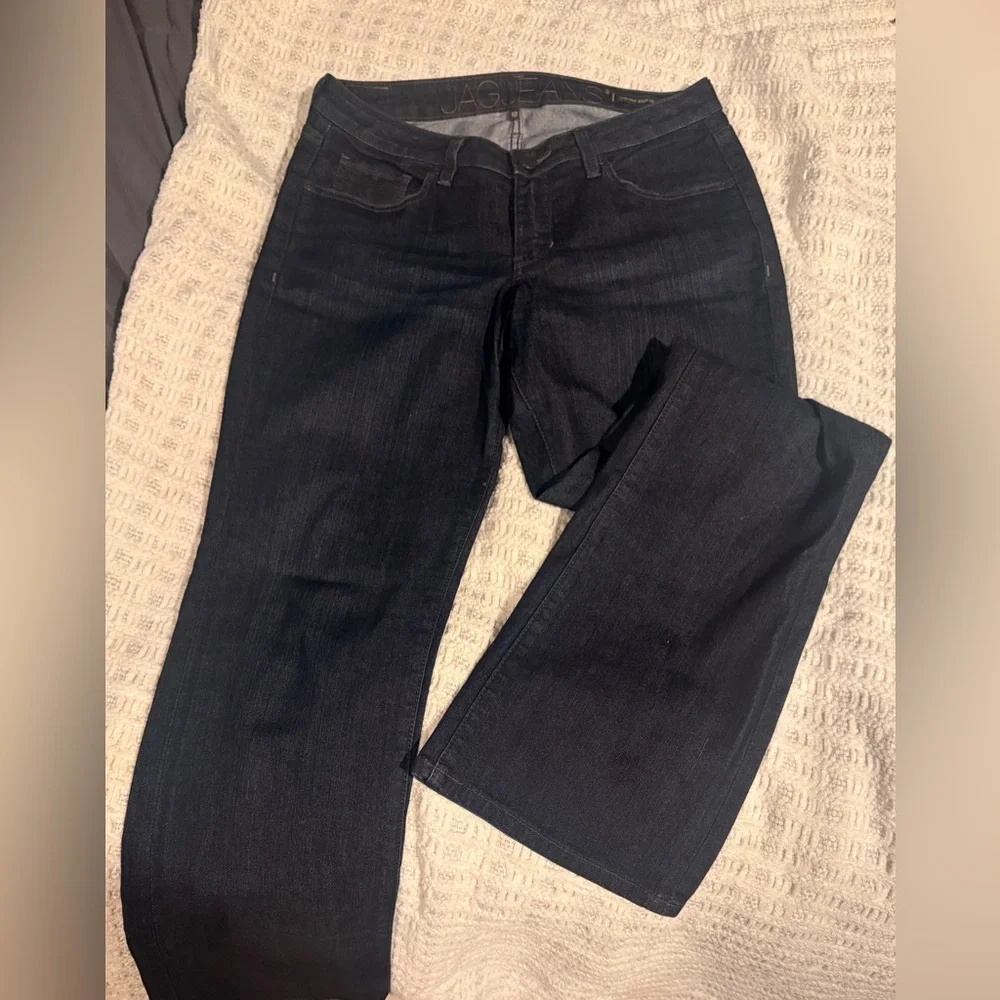 Jag Jeans Women's Dark Blue Boot Cut Jeans - Picture 1 of 4